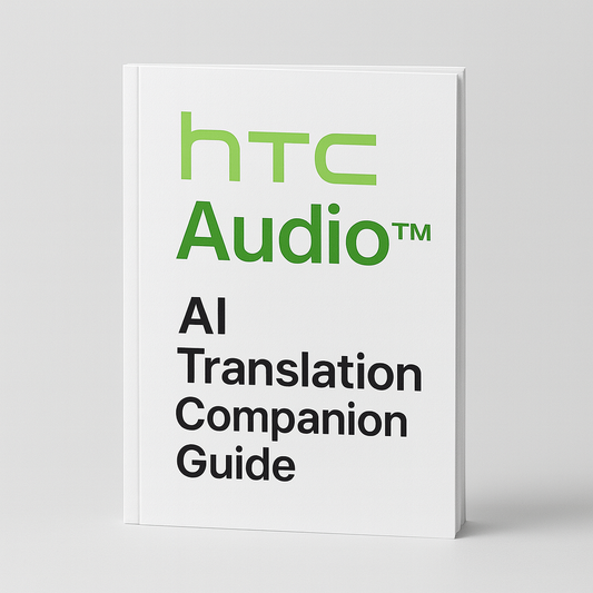 HTC® Audio AI Translation Companion Guide